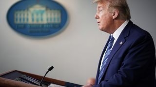 Daily coronavirus task force briefing at the White House in Washington