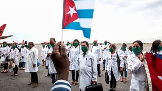 Cuban doctors arrive in Angola to help battle coronavirus