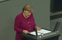 Merkel volta a manifestar-se contra "coronabonds"