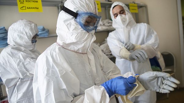 Virus Outbreak Russia Virus Outbreak Russia