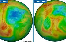 Bisher größtes Ozonloch über der Arktis schließt sich