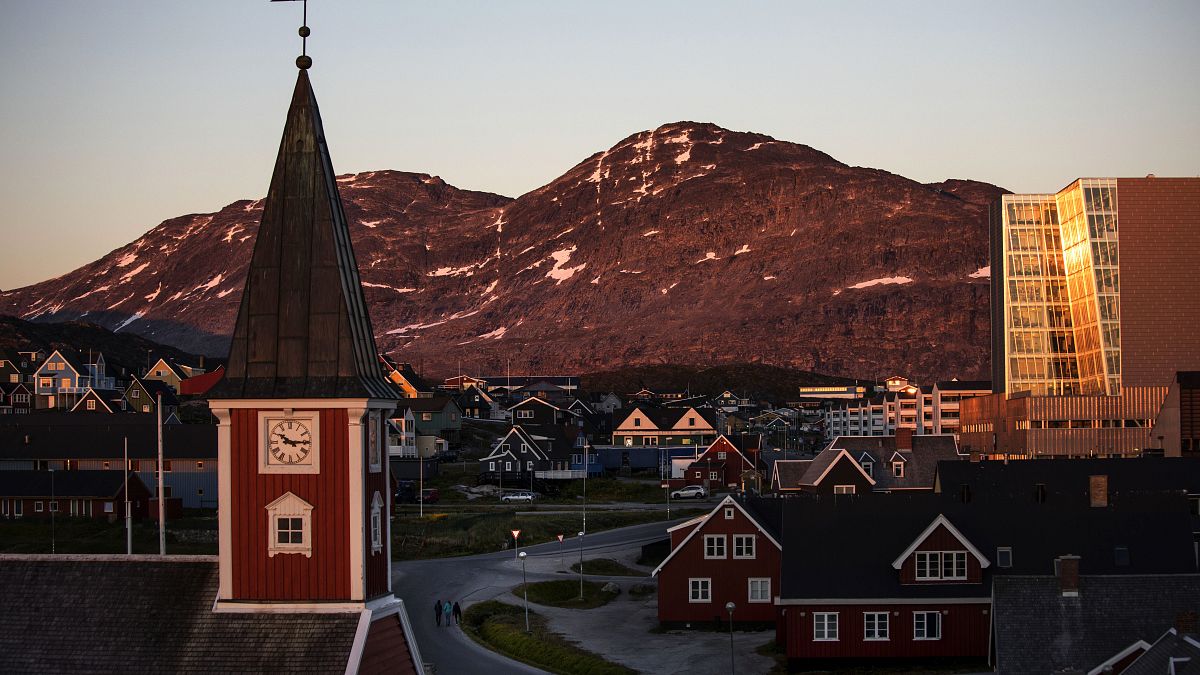 ABD Başkanı Donald Trump'ın satın almak istediği Danimarka'ya bağlı Grönland Adası'nın başkenti Nuuk