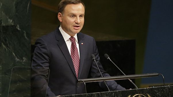 Polonya Devlet Başkanı Andrzej Duda Polonya Devlet Başkanı Andrzej Duda