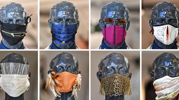Virus Outbreak Germany Mask Fashion Virus Outbreak Germany Mask Fashion