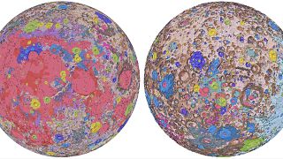 Ay'ın jeolojik haritası