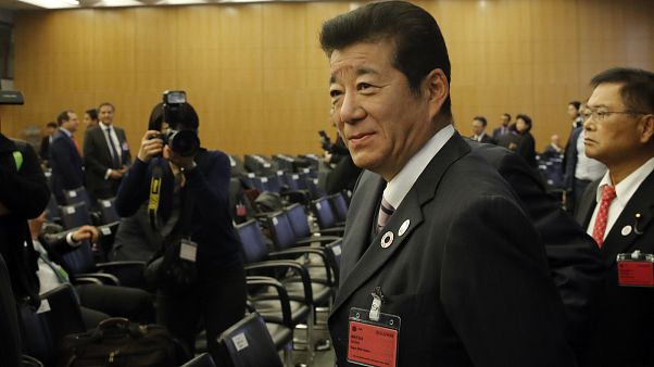 Osaka Belediye Başkanı Ichiro Matsui Osaka Belediye Başkanı Ichiro Matsui