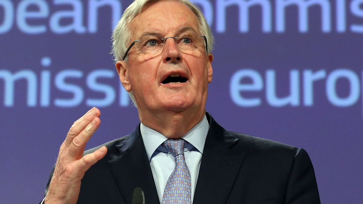 European Commission's Head of Task Force for Relations with Britain Michel Barnier at the EU headquarters in Brussels on March 5, 2020. 