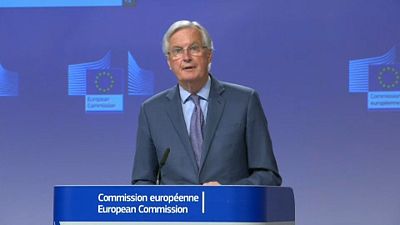 Michel Barnier, négociateur en chef de l'UE pour les relations avec le Royaume-Uni