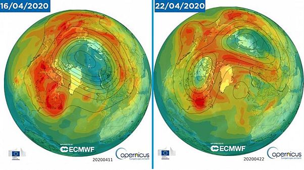 Kopernik Atmosfer Gözlem Servisi: Kuzey Kutbu üzerindeki ozon tabakası deliği kapandı Kopernik Atmosfer Gözlem Servisi: Kuzey Kutbu üzerindeki ozon tabakası deliği kapandı