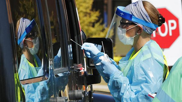 APTOPIX Virus Outbreak Michigan Testing APTOPIX Virus Outbreak Michigan Testing