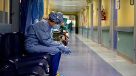 Virus Outbreak Italy Lifesavers Photo Gallery