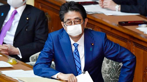 Japonya Başbakanı Şinzo Abe Japonya Başbakanı Şinzo Abe