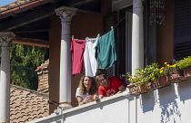 Virus Outbreak Italy Liberation Day