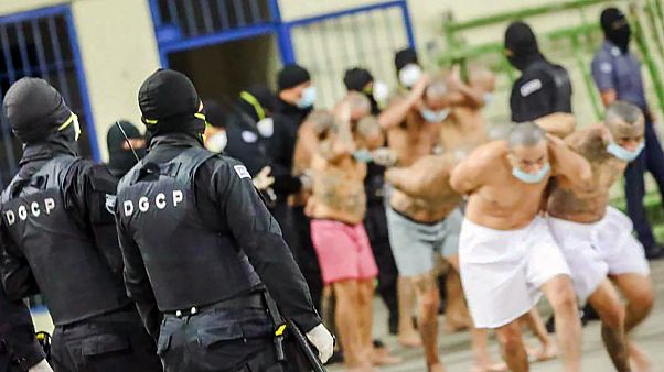 El Salvador'da bir cezaevi El Salvador'da bir cezaevi