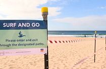 Bondi Beach, la célèbre plage australienne, rouvre, mais pas pour le farniente 