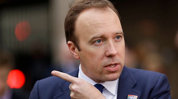 İngiltere Sağlık Bakanı Matt Hancock İngiltere Sağlık Bakanı Matt Hancock