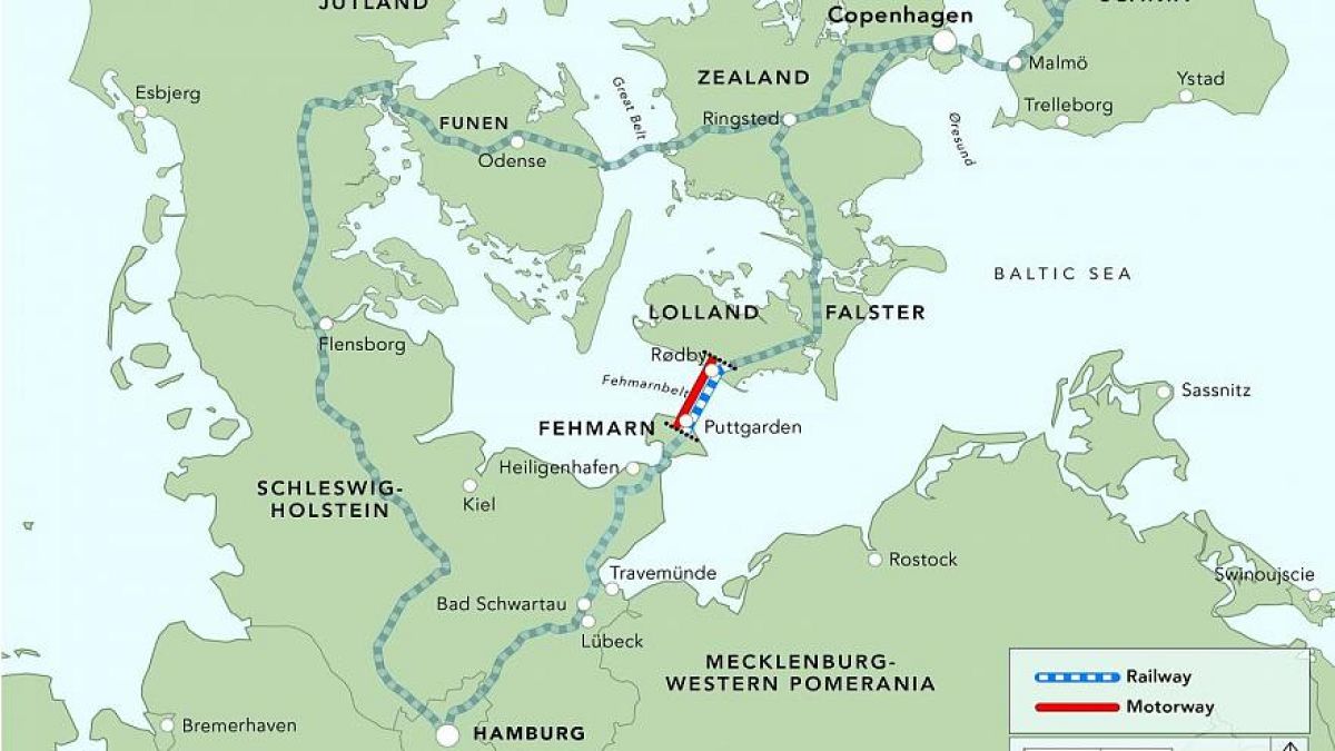 In 10 Min. nach Deutschland: Dänemark beginnt 7-Mrd.-Projekt Fehmarnbelttunnel 
