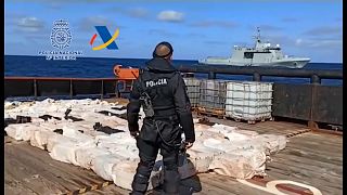 Vier Tonnen Kokain vor Galicien beschlagnahmt