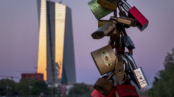 Virus Outbreak Germany ECB FRANKFURT Virus Outbreak Germany ECB FRANKFURT