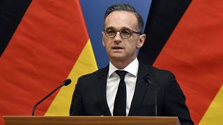 German Foreign Minister Heiko Mass  in Budapest, Hungary, Nov. 4, 2019.