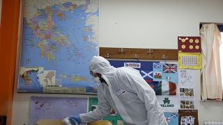 Virus outbreak Greece