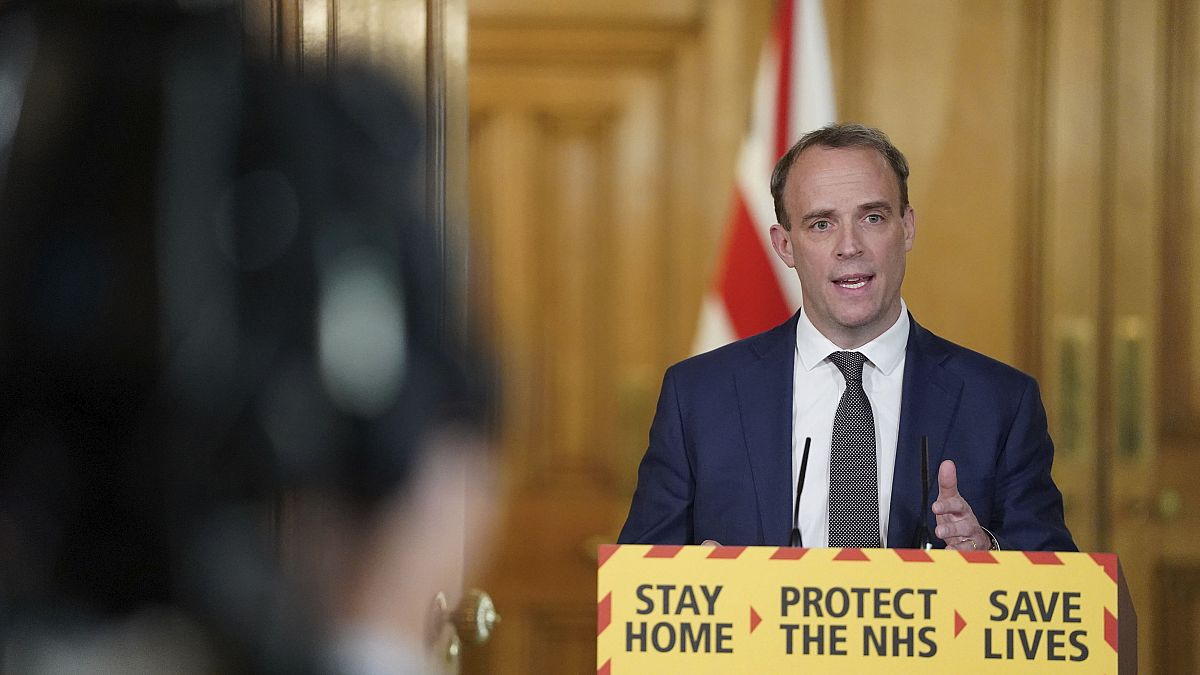 Außenminister Dominic Raab