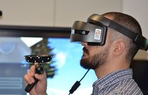 Current VR technology doesn't always offer the sensation of touch.