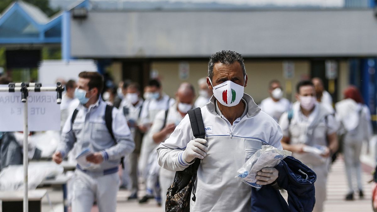 Virus Outbreak Italy Reopening