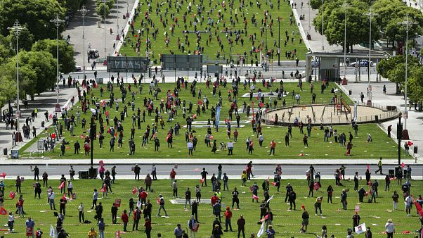 APTOPIX Virus Outbreak Portugal May Day APTOPIX Virus Outbreak Portugal May Day