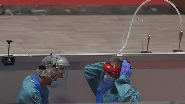 Cierre de Ifema: "Todo seguirá montado hasta finales de junio por si hubiese un repunte de COVID-19" Cierre de Ifema: "Todo seguirá montado hasta finales de junio por si hubiese un repunte de COVID-19"