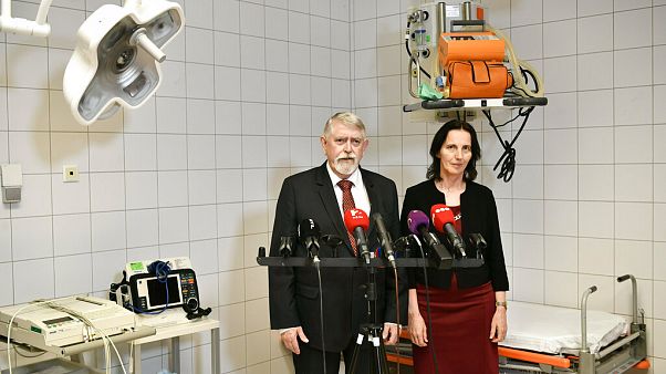 Kásler Miklós miniszter és Horváth Ildikó államtitkár Kásler Miklós miniszter és Horváth Ildikó államtitkár
