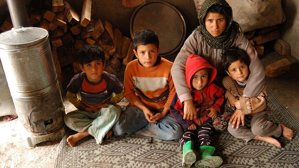 Adana'da yoksul bir aile (2010 yılı)
