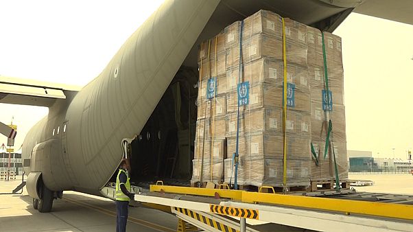 Visiting the WHO’s COVID-19 logistics hub Visiting the WHO’s COVID-19 logistics hub