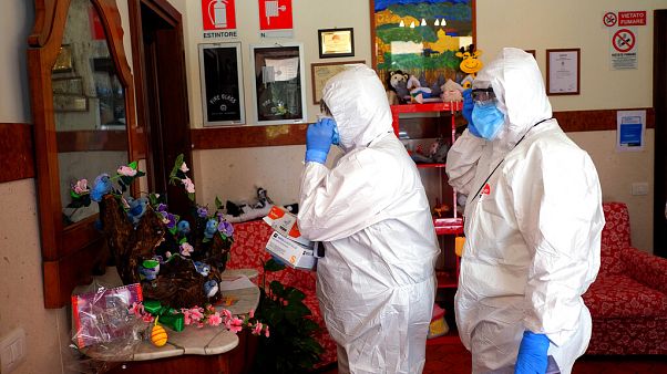 Virus Outbreak Italy Virus Outbreak Italy