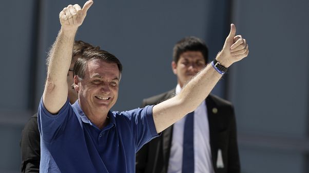 Bolsonaro lidera manifestação em Brasília Bolsonaro lidera manifestação em Brasília