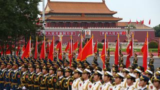 Çin ordusu resmi tören kıtası