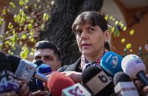 Romanian magistrate Laura Codruta Kovesi, former DNA (National Anti-corruption Department) chief in Bucharest on March 29, 2019