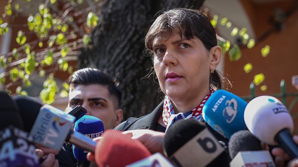 Romanian magistrate Laura Codruta Kovesi, former DNA (National Anti-corruption Department) chief in Bucharest on March 29, 2019 Romanian magistrate Laura Codruta Kovesi, former DNA (National Anti-corruption Department) chief in Bucharest on March 29, 2019