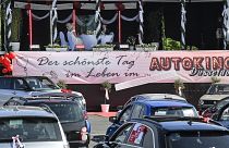 Virus Outbreak Germany Wedding