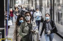 Mascarillas obligatorias en el transporte público italiano