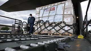 Türkiye'nin ABD'ye yaptığı tıbbi yardımlar ulaştı