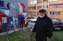 75 orosz veterán portréját fújták graffitisek Nyizsnyij Novgorod falaira