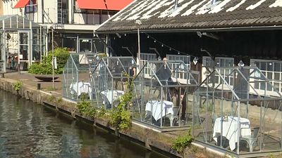 Holanda impulsa pequeños invernaderos en restaurantes contra el coronavirus