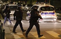 Polizeieinsatz in Villeneuve-la-Garenne am 20. April 2020.