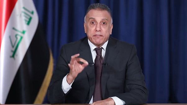 رئيس الوزراء العراقي مصطفى الكاظمي رئيس الوزراء العراقي مصطفى الكاظمي