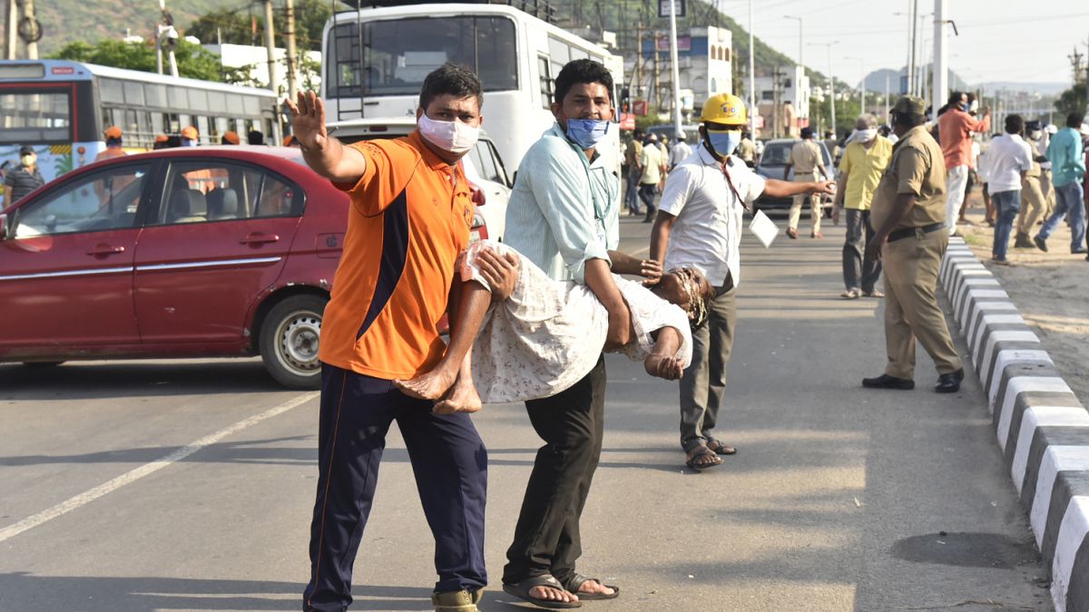 Gasunfall in Indien: Mindestens 11 Tote und Hunderte Verletzte