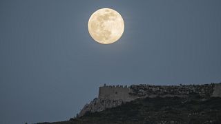 Greece Moon