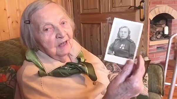 Una veterana del ejército Rojo contra el coronavirus Una veterana del ejército Rojo contra el coronavirus