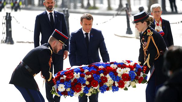Cérémonies du 8-Mai : la guerre hier, l'épidémie aujourd'hui Cérémonies du 8-Mai : la guerre hier, l'épidémie aujourd'hui