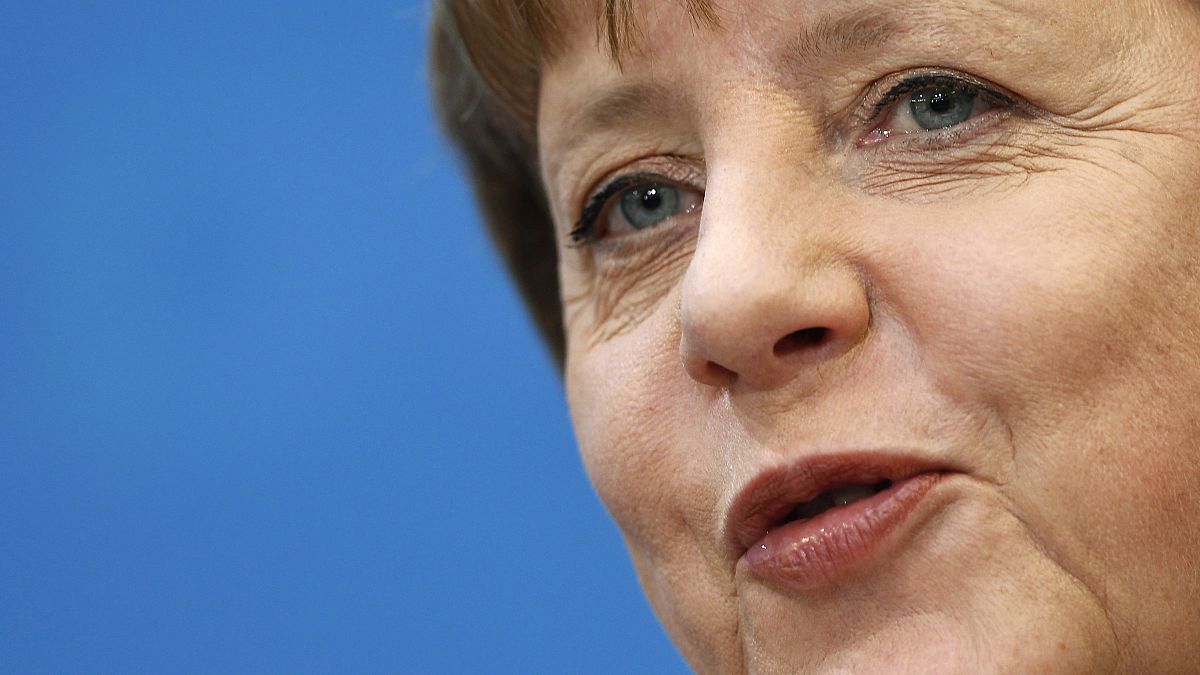 German Chancellor and chairwoman of the German Christian Democrats, CDU, Angela Merkel